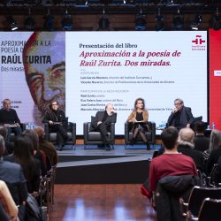 Editorial UTalca presenta en el Instituto Cervantes de Madrid obra clave sobre Raúl Zurita